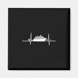 Cruiseschip Hartslag Cruise Vakantie Magneet