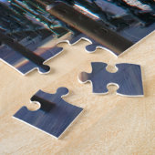 Cruiseschip in de haven legpuzzel (Zijkant)