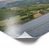 Cruiseschip in Geirangerfjord, foto-afdruk Foto Afdruk (Hoek)