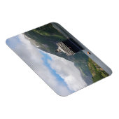 Cruiseschip in Geirangerfjord rechthoekige magneet (Rechterzijde)