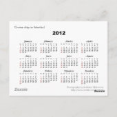 Cruiseschip in het Briefkaart Istanbul (Achterkant)