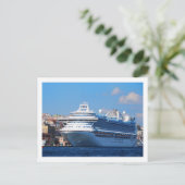 Cruiseschip in het Briefkaart Istanbul (Staand voorkant)