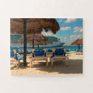 Cruiseschip in het Caribisch gebied Legpuzzel