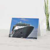 cruiseschip kaart (Voorkant)