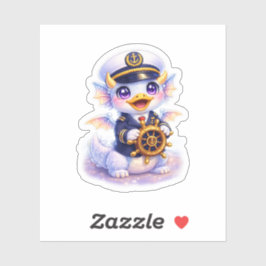 Cruiseschip Kapitein Draak Sticker