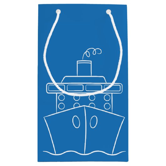 Cruiseschip Klein Cadeauzakje (Achterkant)