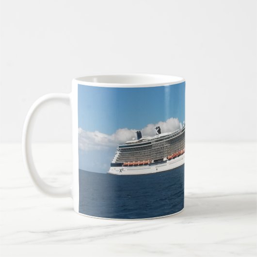 cruiseschip koffiemok (Links)