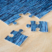 Cruiseschip komt de vaargeul binnen legpuzzel (Zijkant)