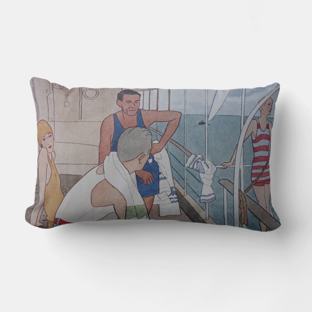 cruiseschip kussen (Voorkant)