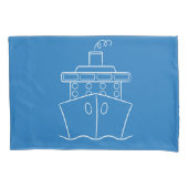 Cruiseschip Kussensloop (Voorkant)