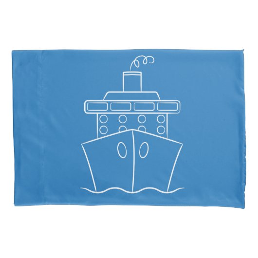 Cruiseschip Kussensloop (Voorkant)