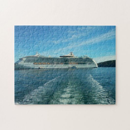 Cruiseschip Legpuzzel (Horizontaal)