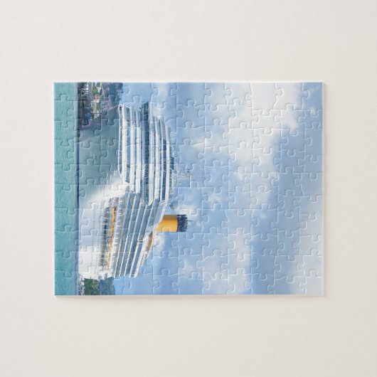 Cruiseschip Legpuzzel (Horizontaal)