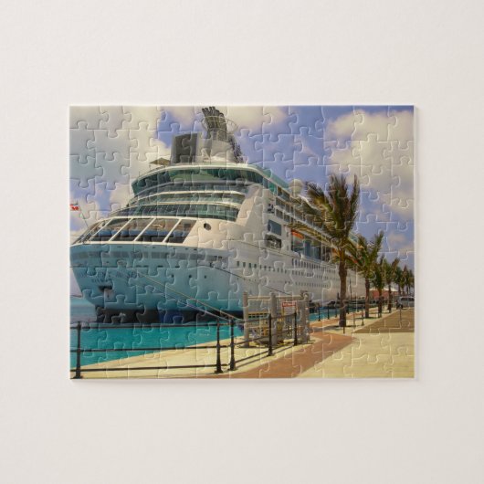 cruiseschip legpuzzel (Horizontaal)