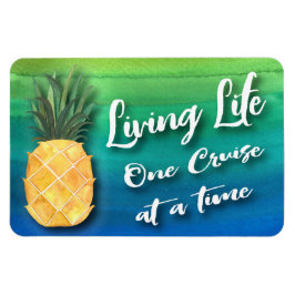 Cruiseschip Living Life Stateroom Cabine Deurbord Magneet