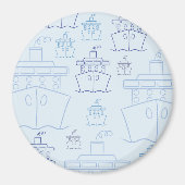 Cruiseschip Magneet (Voorkant)