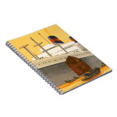 cruiseschip met Junks Boats naar Orient Notitieboek (Rechterzijde)