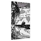 Cruiseschip met omloop klembord (Rechts)