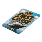 Cruiseschip Mijn eerste cruise op maat Magneet (Linkerzijde)