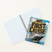 Cruiseschip Mijn eerste cruise op maat Notitieboek (Binnen)