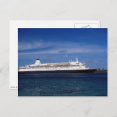 Cruiseschip, Nassau, Bahamas Briefkaart (Voorkant / Achterkant)