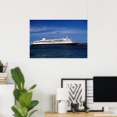 Cruiseschip, Nassau, Bahamas Poster (Thuiskantoor)