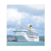 Cruiseschip Notitieblok (Voorkant)