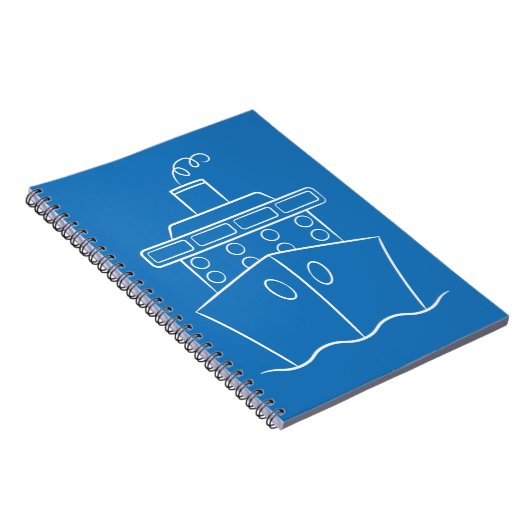 Cruiseschip Notitieboek (Rechterzijde)