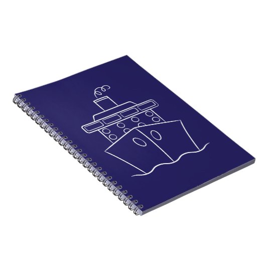 Cruiseschip Notitieboek (Rechterzijde)