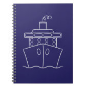 Cruiseschip Notitieboek (Voorkant)