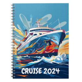 Cruiseschip Notitieboek gepersonaliseerd