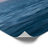 Cruiseschip onder Alaskan Sunset Poster (Hoek)