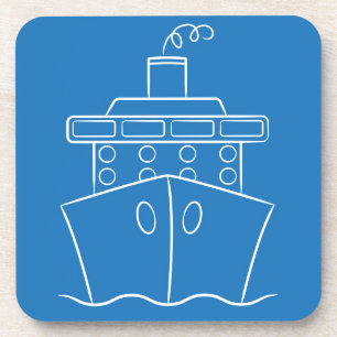 Cruiseschip Onderzetter