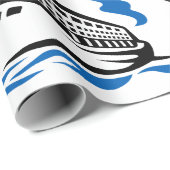 Cruiseschip op Ocean Waves Nautical Travel Cadeaupapier (Rol Hoek)