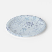 Cruiseschip Papieren Bordje (Gekanteld)