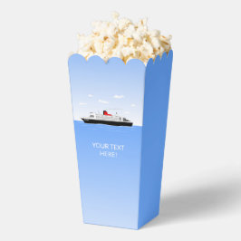 Cruiseschip Popcorn Bedankdoosjes