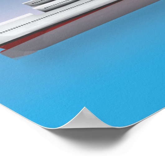 Cruiseschip Poster (Hoek)