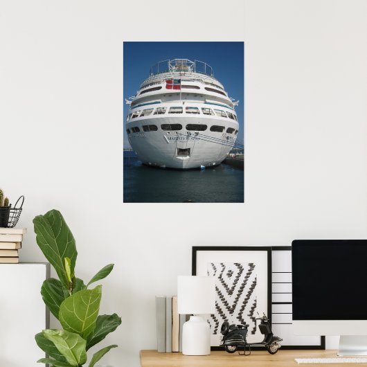 Cruiseschip Poster (Thuiskantoor)