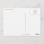 cruiseschip reisreclame briefkaart (Achterkant)