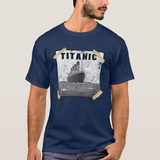  cruiseschip RMS Titanic 19 T-shirt (Voorkant)