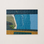 cruiseschip Santorini, Griekenland Legpuzzel (Horizontaal)