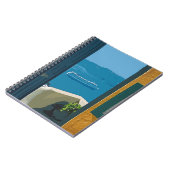 cruiseschip Santorini, Griekenland Notitieboek (Linkerzijde)