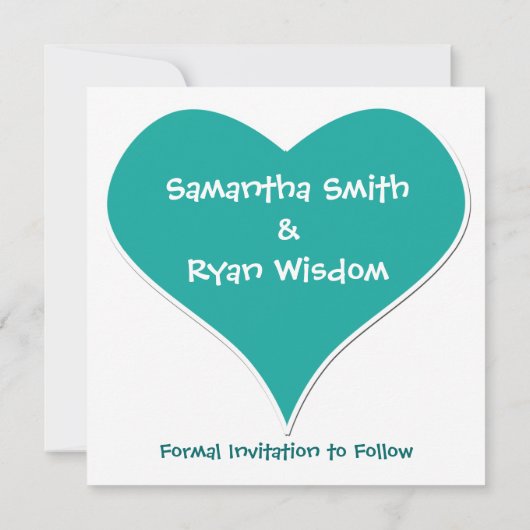 Cruiseschip Save the Wedding Date Kaart (Achterkant)