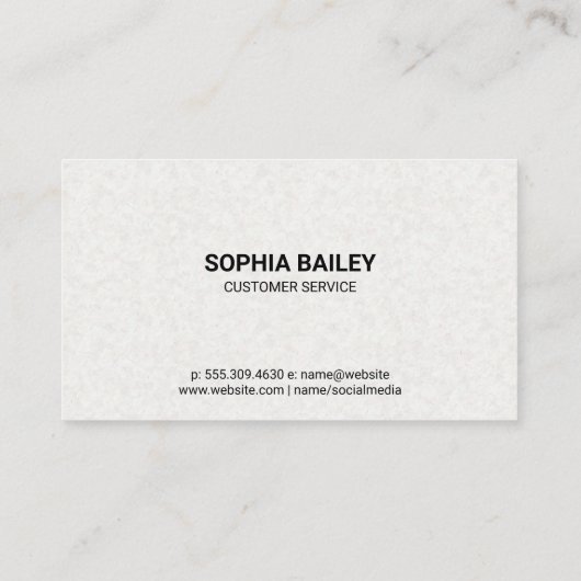 cruiseschip | schip visitekaartje (Achterkant)