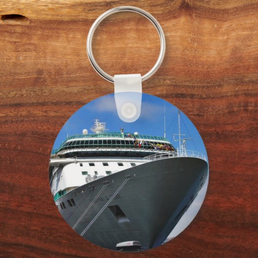 cruiseschip sleutelhanger (Voorkant)