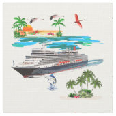 cruiseschip stof (Close Up)