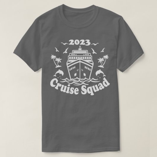 cruiseschip t-shirt (Design voorkant)
