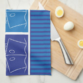 Cruiseschip Theedoek (Quarter Fold)