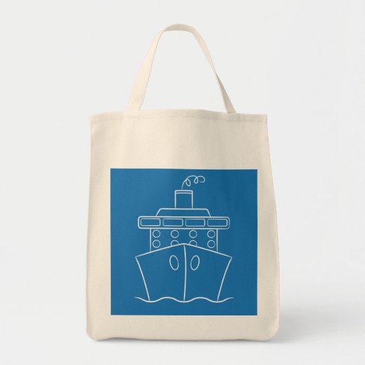 Cruiseschip Tote Bag (Voorkant)
