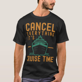 Cruiseschip vakantie partij t-shirt